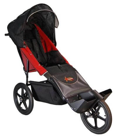 Axiom Endeavour Stroller, Size 4-Adaptive Star-Stroll Zone