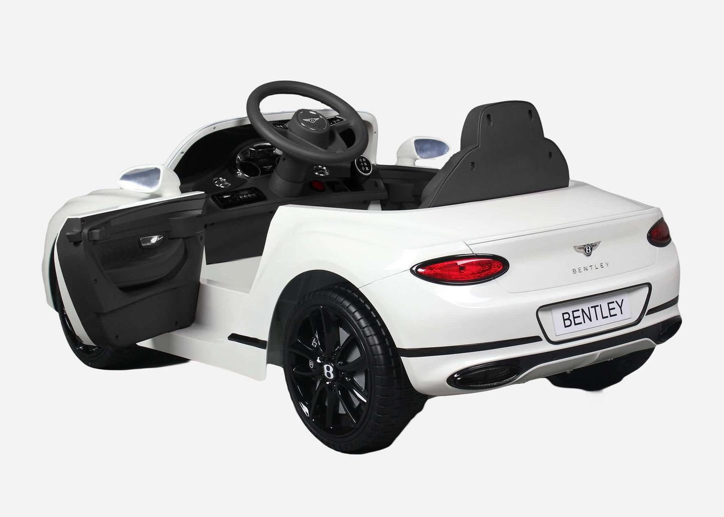 Bentley 12V White-Best Ride on Cars-Stroll Zone