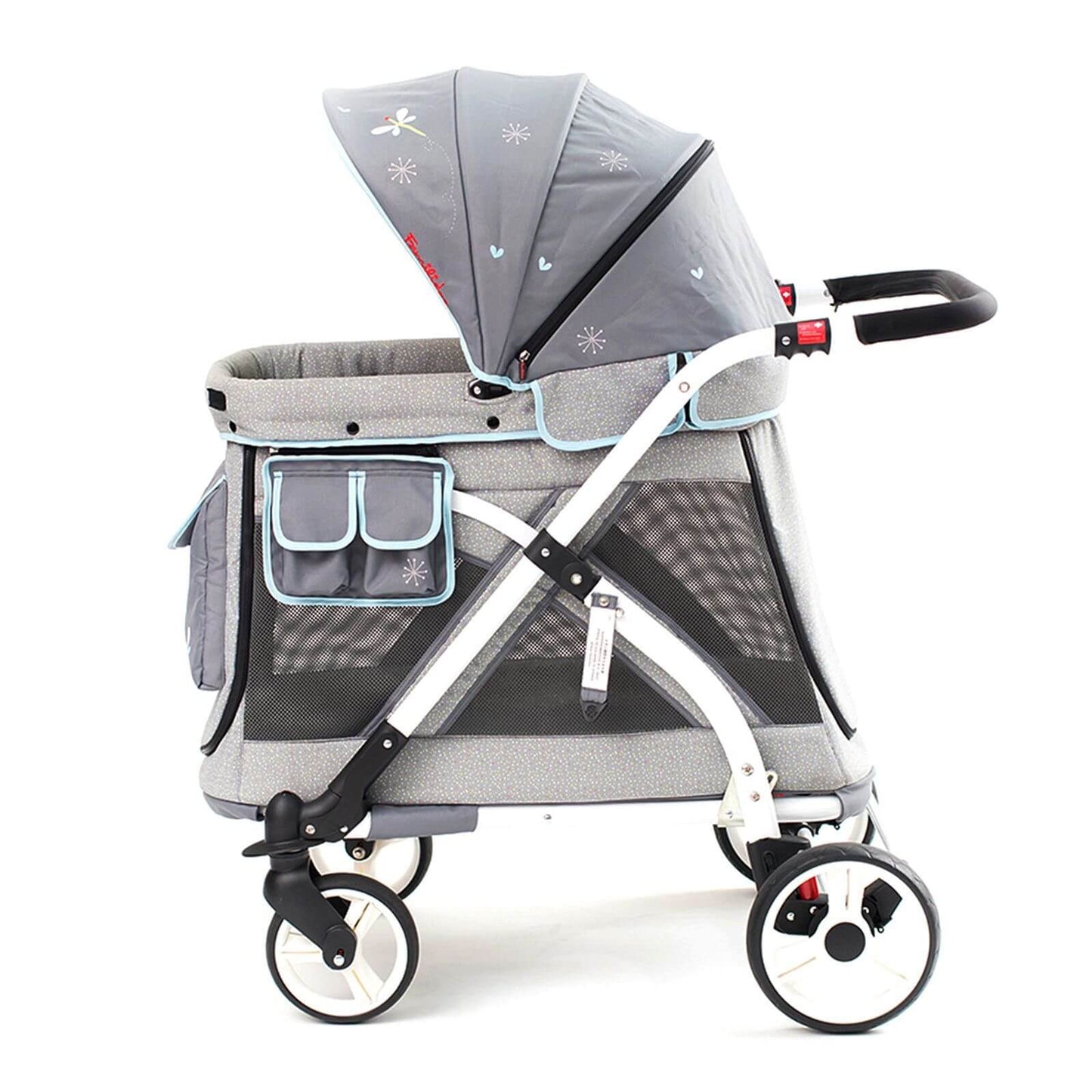 MJ01 Chariot Mini (Multi-Function Single Heavy Duty Stroller Wagon, Push Only)-Wonderfold-Stroll Zone