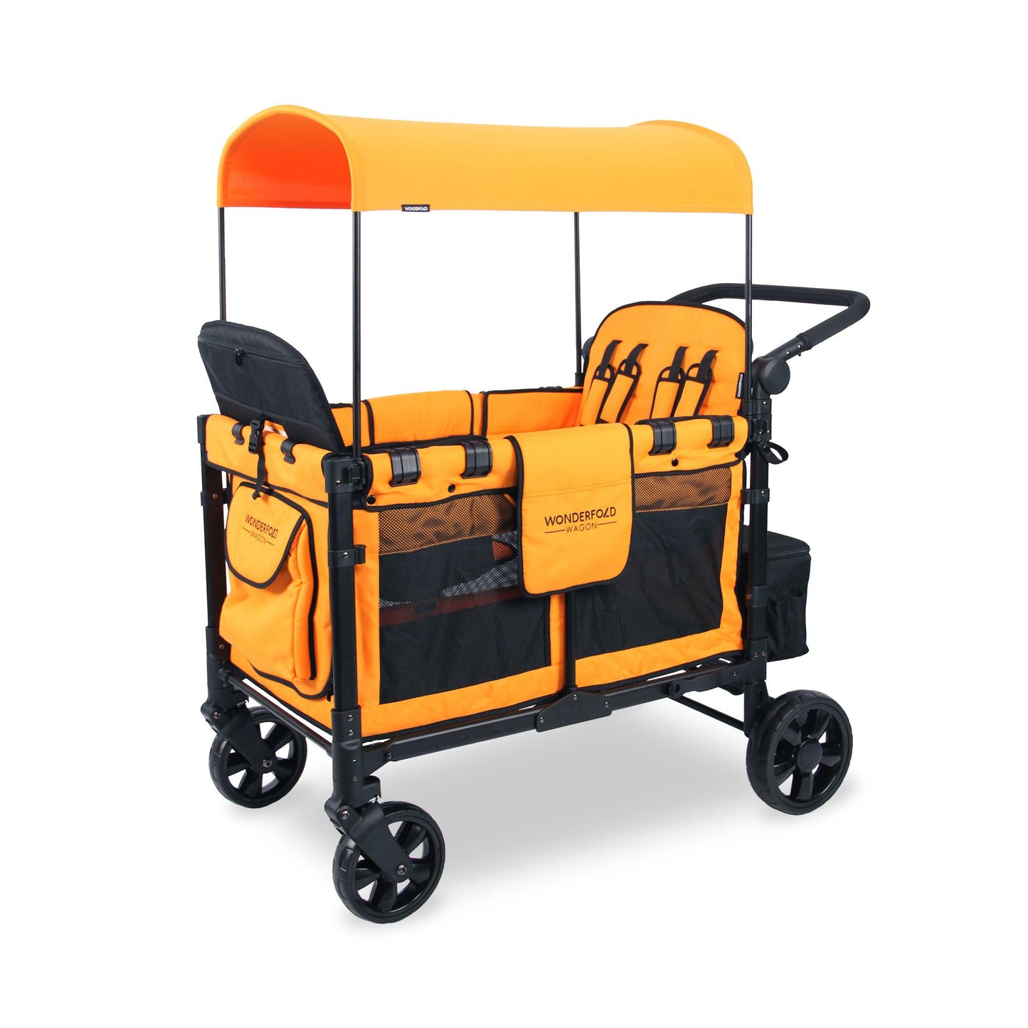 W4 Elite Quad Stroller Wagon (4 Seater)-Wonderfold-Stroll Zone