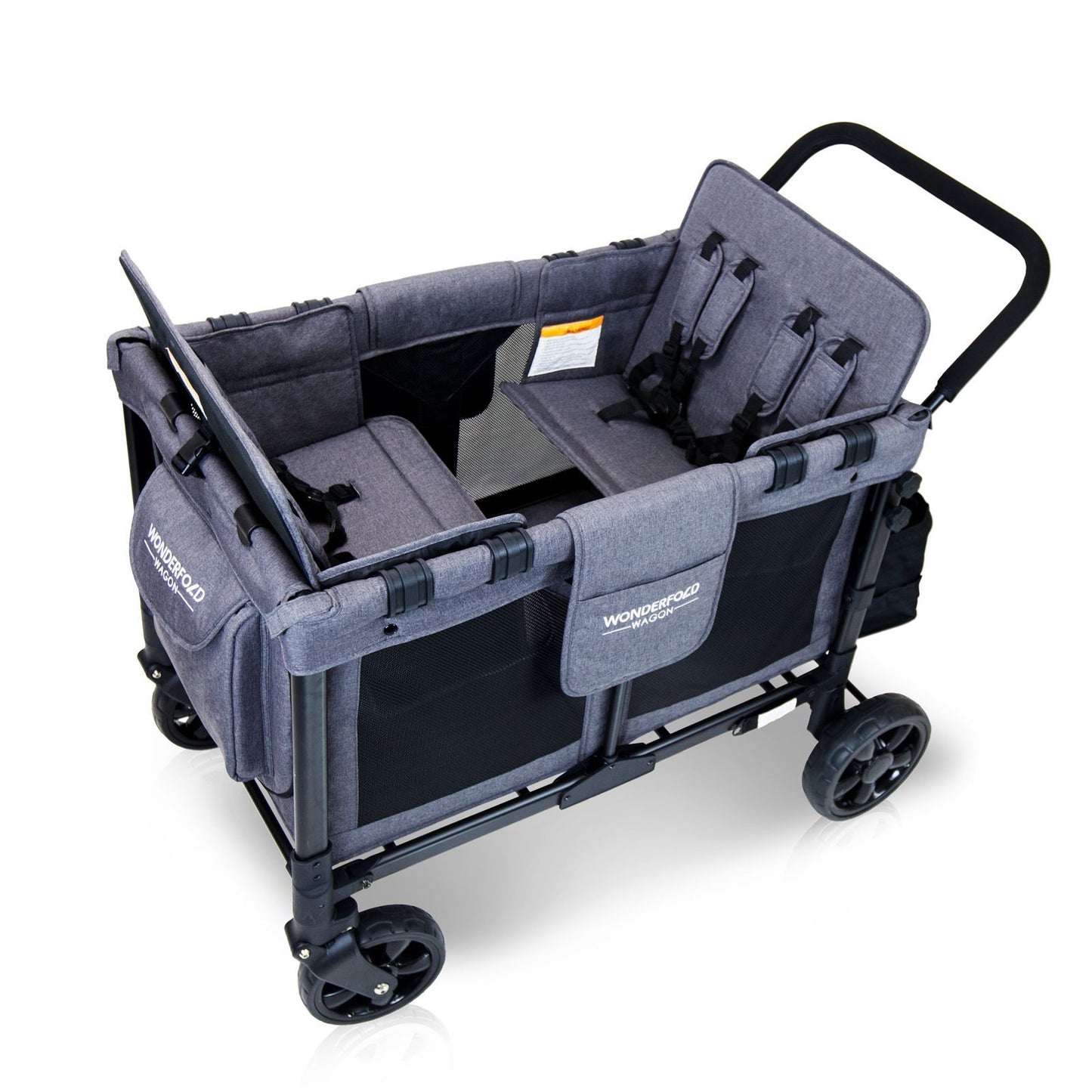 W4 Multi-Function 4-Passenger Quad Stroller Wagon-Wonderfold-Stroll Zone