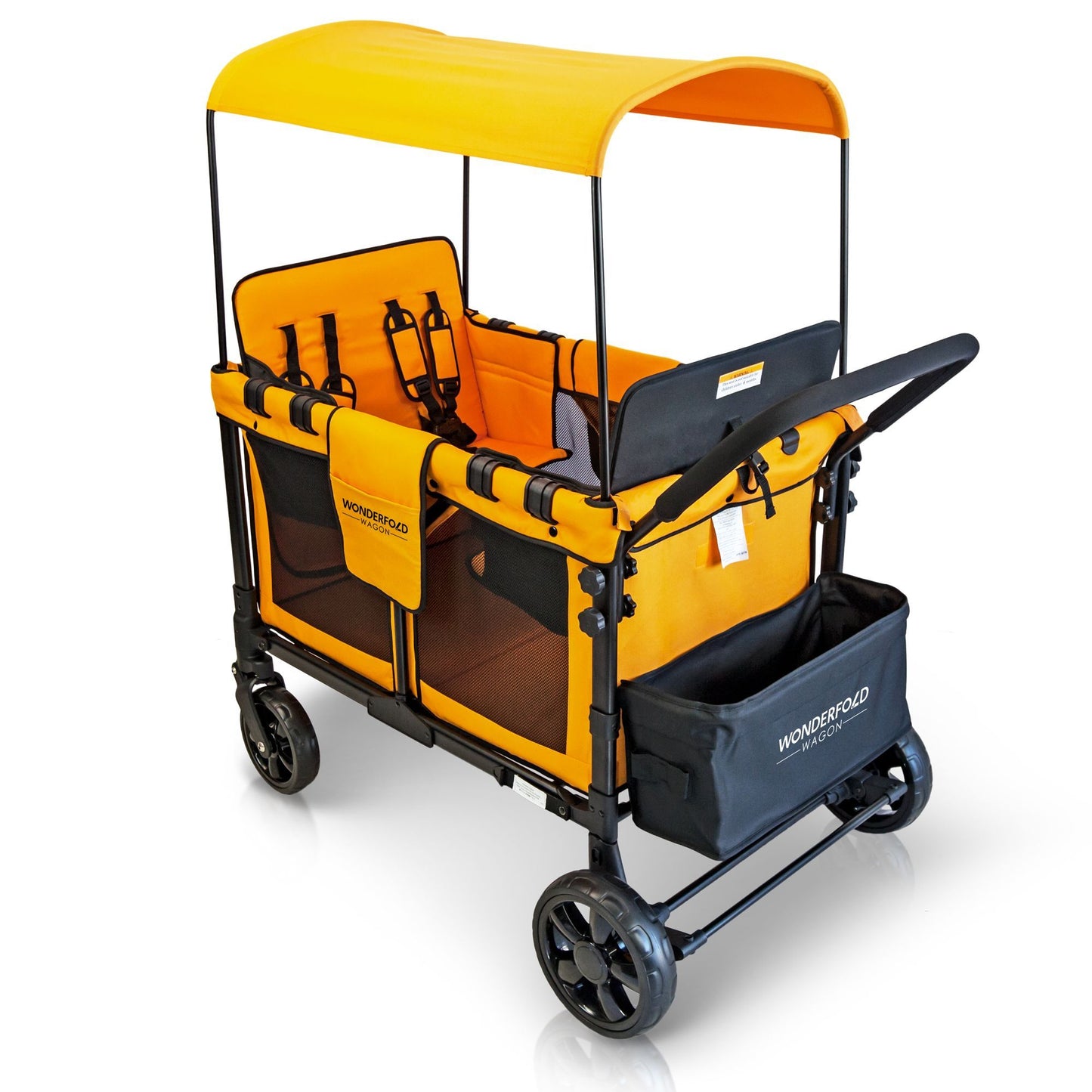 W4 Multi-Function 4-Passenger Quad Stroller Wagon-Wonderfold-Stroll Zone