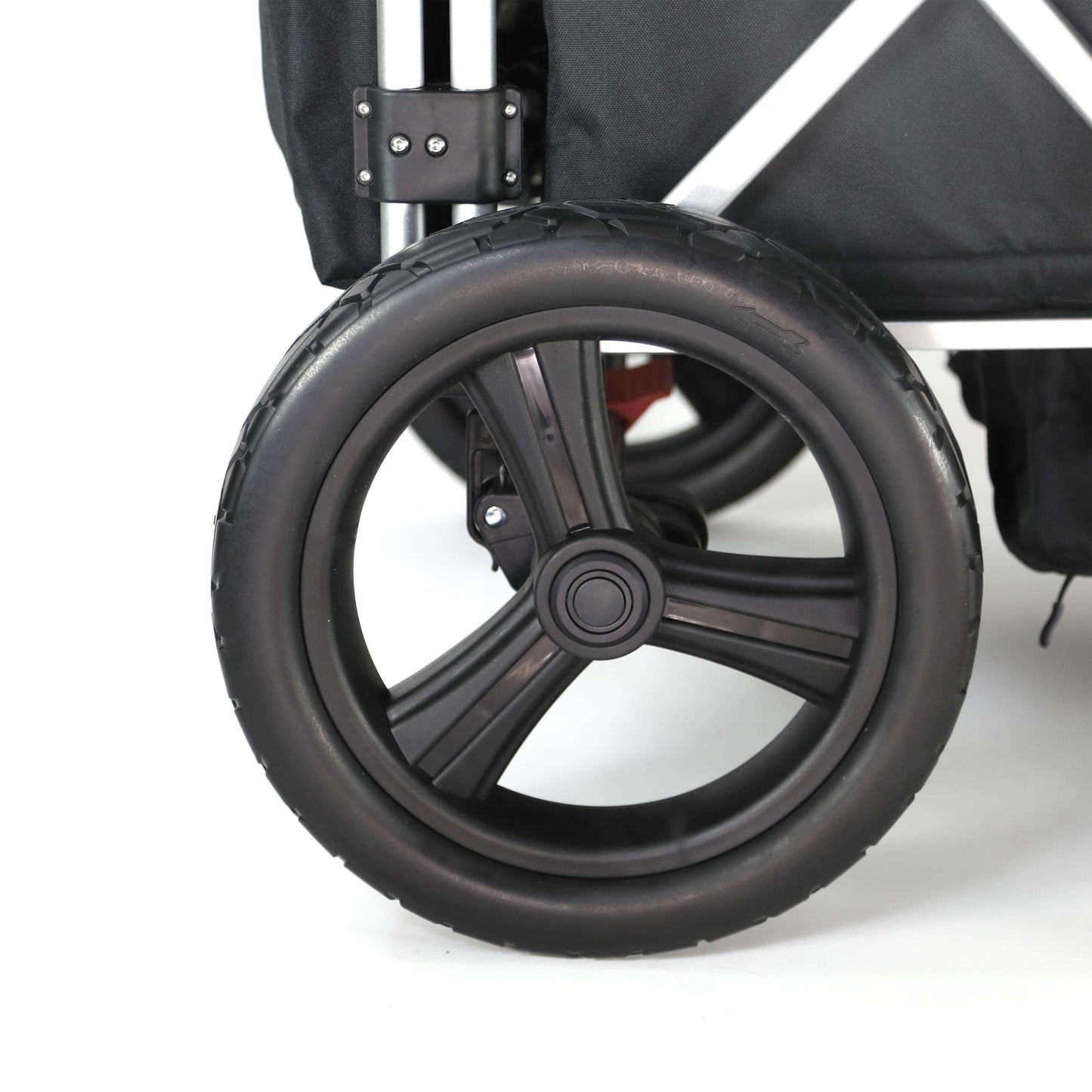 Keenz 7S+ - Adventure Stroller Wagon - 4 Passenger - Black-Grey