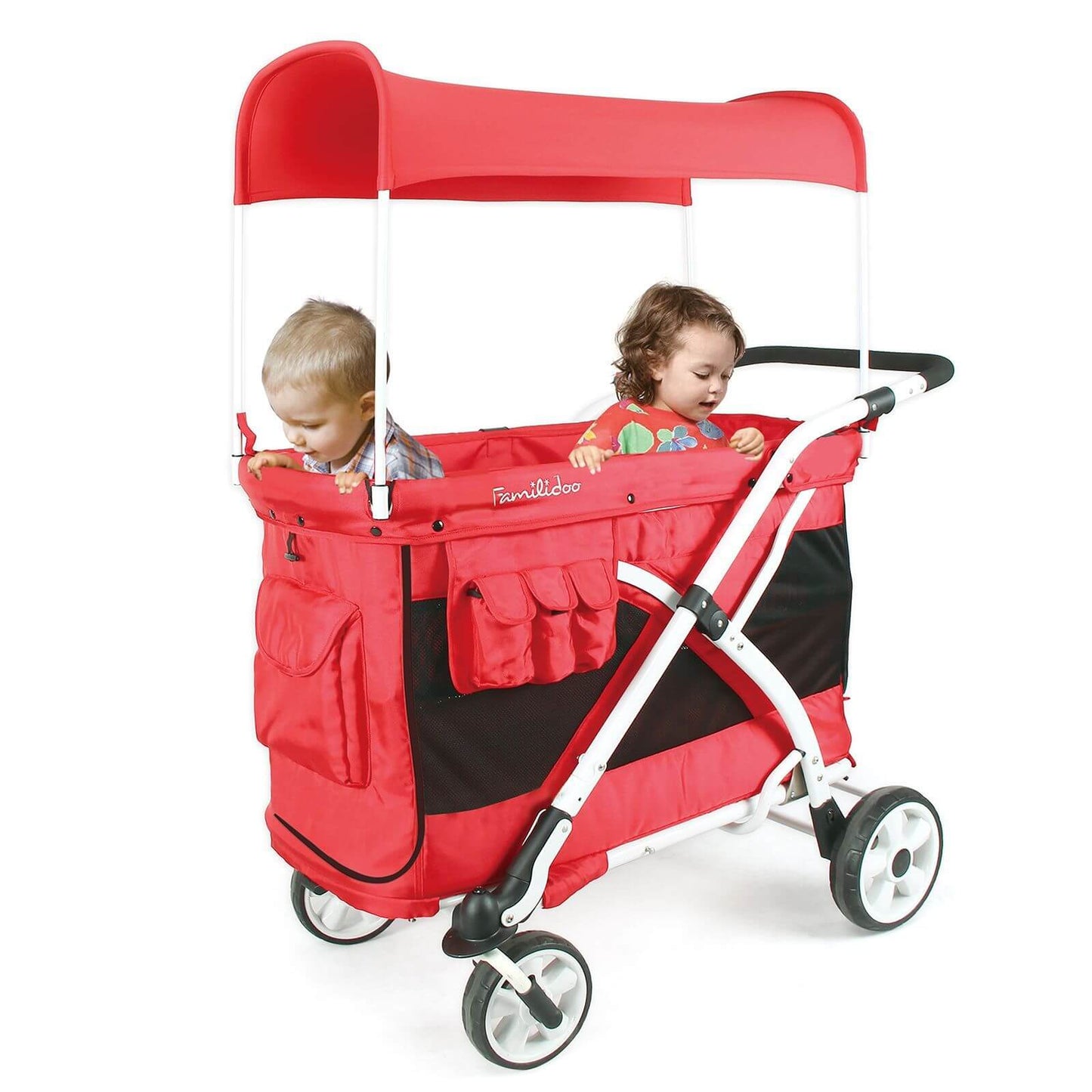 MJ04 Chariot Milioo (Multi-Function Heavy Duty Twin Stroller Wagon, Push Only)