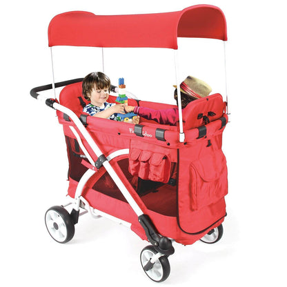 MJ04 Chariot Milioo (Multi-Function Heavy Duty Twin Stroller Wagon, Push Only)
