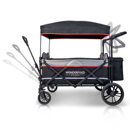 X4 Multi-Function Quad Stroller Wagon - Pull & Push