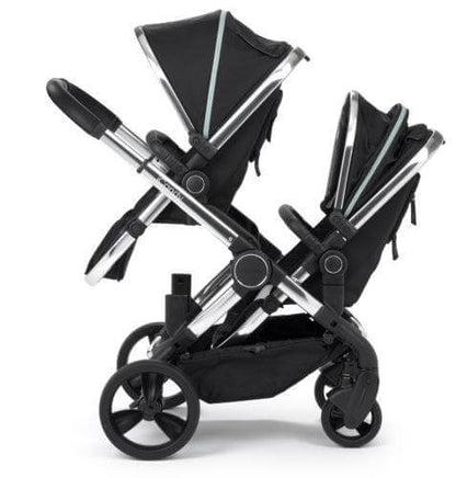iCandy Peach Blossom Stroller – Chrome/Beluga – Toddler & Newborn