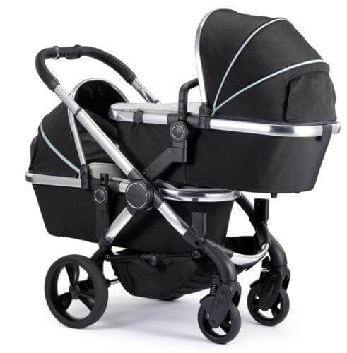 iCandy Peach Blossom Twin – Chrome/Beluga – Perfect For Twins